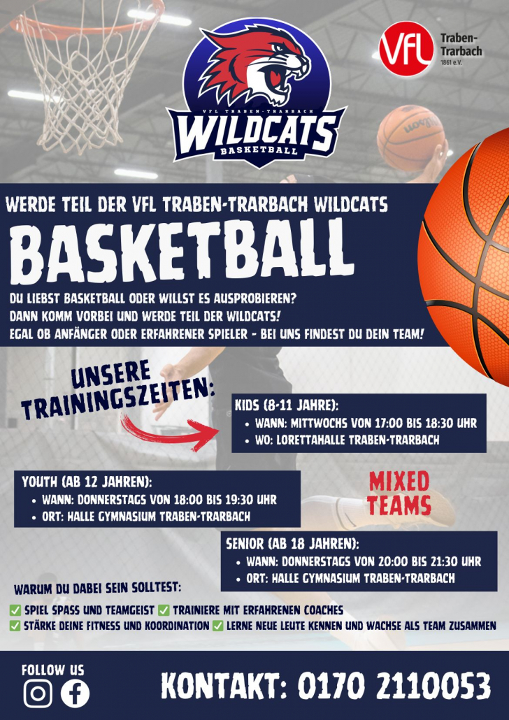 Basketball beim VfL Traben-Trarbach / Mosel